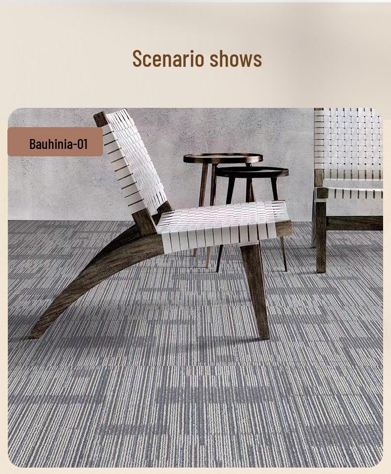 Goldener Phönix Verriegelbare Büroteppichmatten für große Flächen