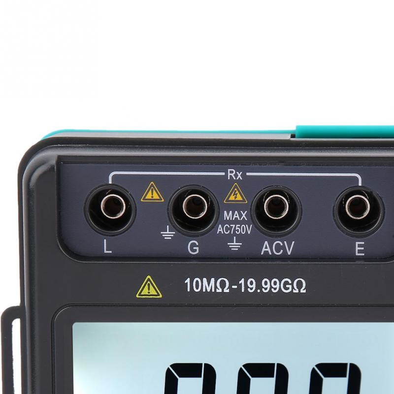 HYY-YY Insulation Resistance Tester HDT20B 2500V Digital Insulation Resistance Tester Auto Range ohm Megohmmeter Without Battery delivery HYY-YY Insulation Resistance Tester HDT20B 2500V Digital Insulation Resistance Tester Auto Range ohm Megohmmeter Without Battery delivery