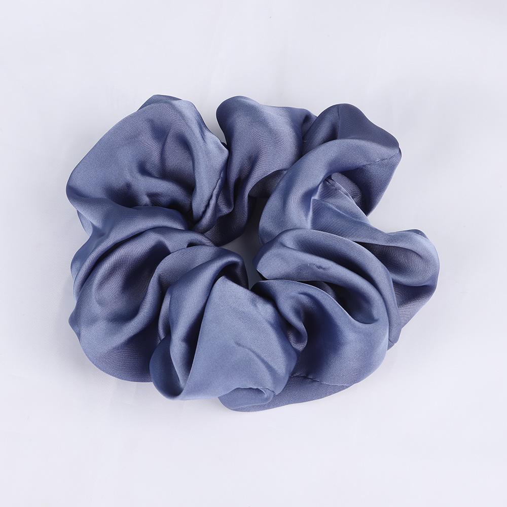 Silk Satin Scrunchies Elastic Hair Bands Women Girls Ponytail Holder Hair Ties Headbands High Quality Hair Accessories Fashion
