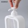 Soap Dispenser White Liquid Lotion Hand Pump Soap Dispenser Refillable Shampoo Bottle Plastic Bathroom Lotion Bottle