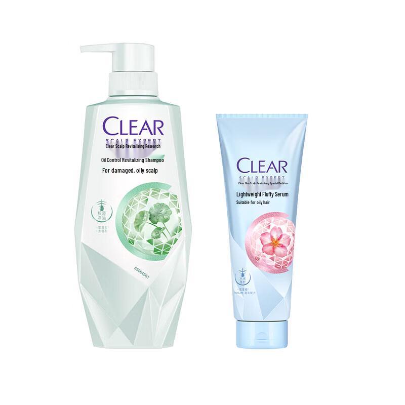 

Clear Scalp Care Oil Control Shampoo & Conditioner Set