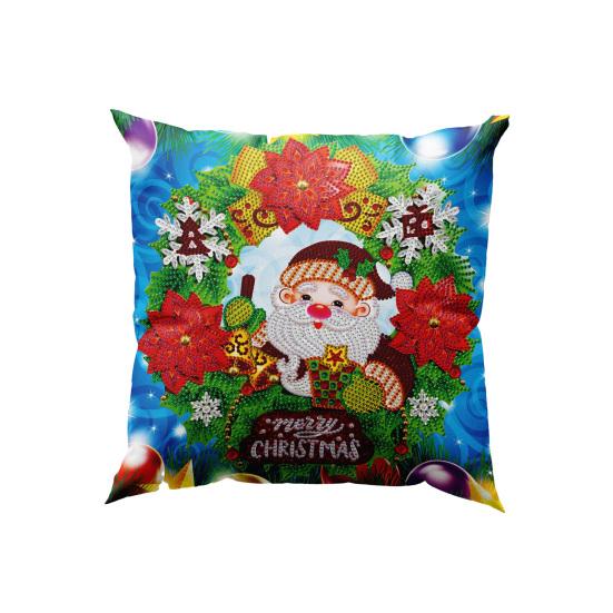 Diamentowa poszewka na poduszkę w kształcie 5D DIY Craft Zwiększ kreatywność Łączenie w stylu świątecznym