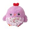 Chicken Cartoon Theme Plush Toy Backpack Pendant Cute Keyring Decoration Gift