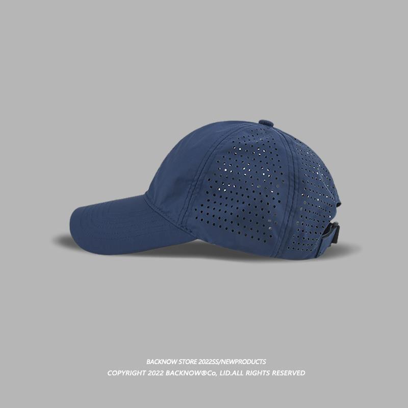 Quick-Dry Baseball Cap Men Women Mesh Ventilated Sun Hat UV Protection Adjustable Duckbill Korean Style