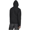 Adidas Originals Trefoil Solid Logo Embroidered Zip Hoodie With Elastic Hem Men Sportswear Jacket Black H34687