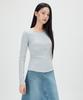 Mixxo Basic Ribbed T-Shirt_Miwlwg409A
