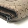 BOTTEGA VENETA Intrecciato Zip Around Wallet Folded wallet Leather Brown