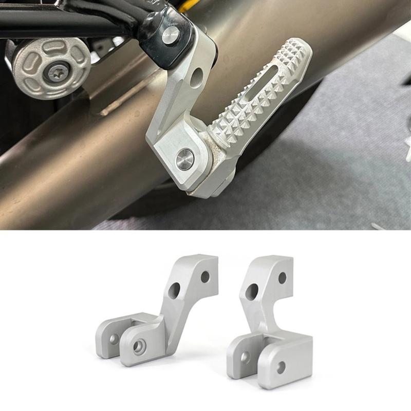 Motorcycle Passenger Footrest Lowering Kit Universal Footpeg Lowering Kit for R Nine T Racer Motorbike Easy Installation