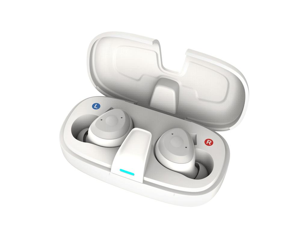 Aiwa Hear SCE1 Rechargeable Hearing Bluetooth Wireless Earbuds for Young and Older Dedicated 5 Volume Easy to Use for Calls and Over 9 Hours of