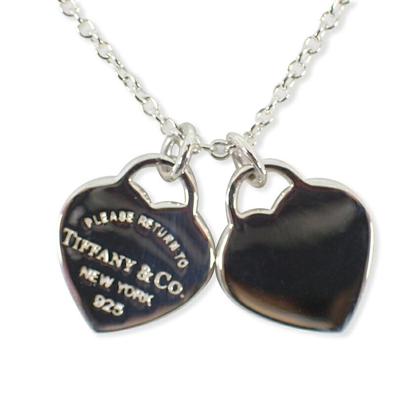 

[Вживаний] TIFFANY 925 Підвіска з подвійним сердечком Return to Tiffany/j30-26