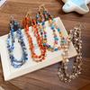 Irregular Colorful Necklace Women Jewelry Geometry Accessories Party Gifts