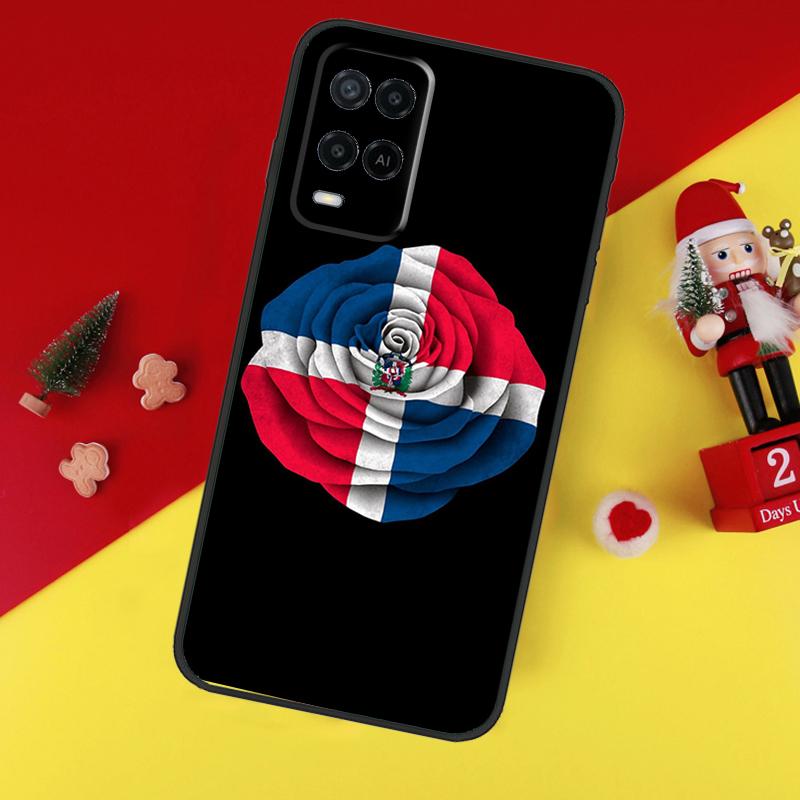 

Dominican Republic Flag For OPPO A79 A57 A77 A5 A9 A53S A52 A72 A96 A76 A16 A54 A74 A94 A38 A58 A78 A15 A17 Case OPPO A79 5G