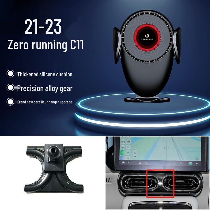 

Leapmotor T03/C11/C01 Air Vent Phone Holder: Gravity Navigation Support.