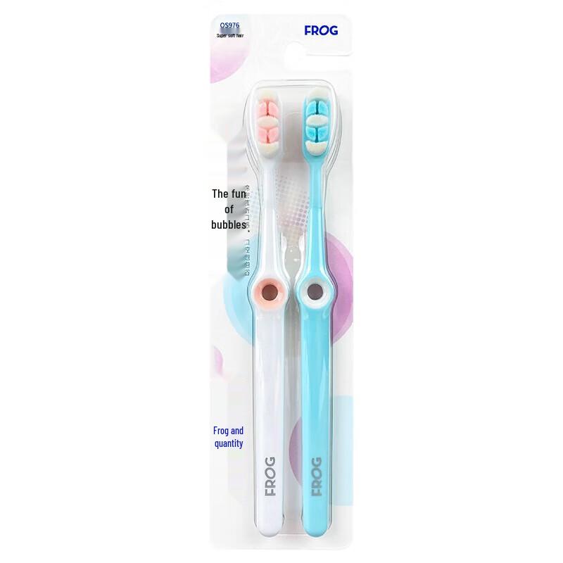 

Frog Dense Foam Soft Bristle Toothbrush