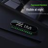 Temporary Laser Hidden Parking Number Plate for IM L6/L7/LS6/LS7 Cars
