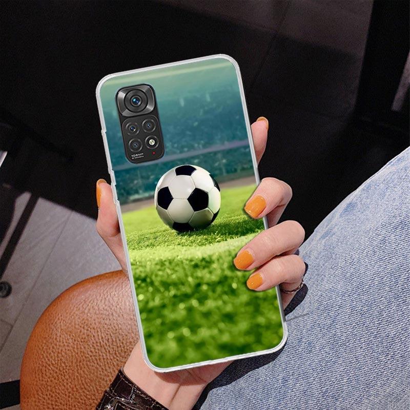 Football Soccer Ball Design Phnoe Case for Phnoe Case for Xiaomi Redmi Note 15 14 14S 13 Pro Plus 12 12S 11S 11E 10S 10 11T 5G U