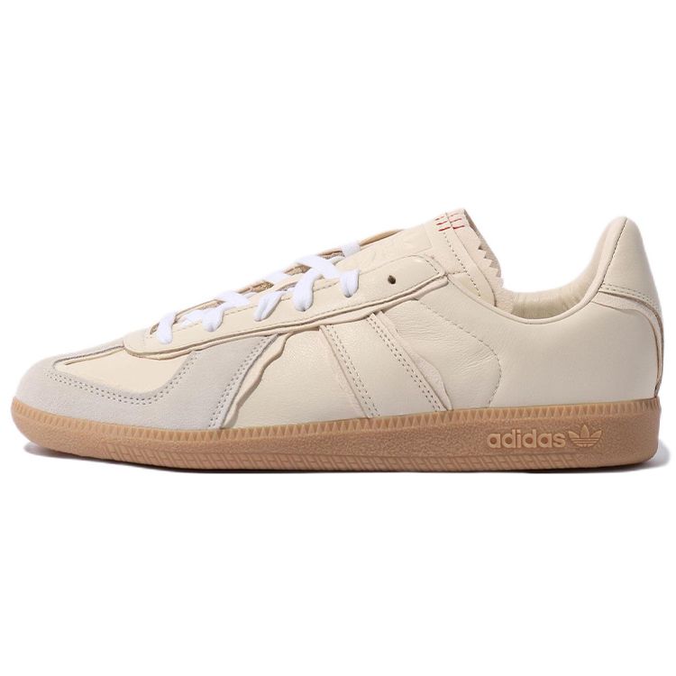Adidas Originals BW Army Leather Comfortable Lightweight Durable Non-Slip Low-Top Sneakers Unisex Sneakers Nude HQ8511