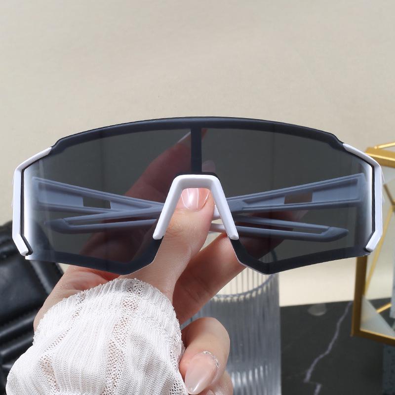 Iridescent Unisex Cycling Windshield Sunglasses - Outdoor Sports Glasses