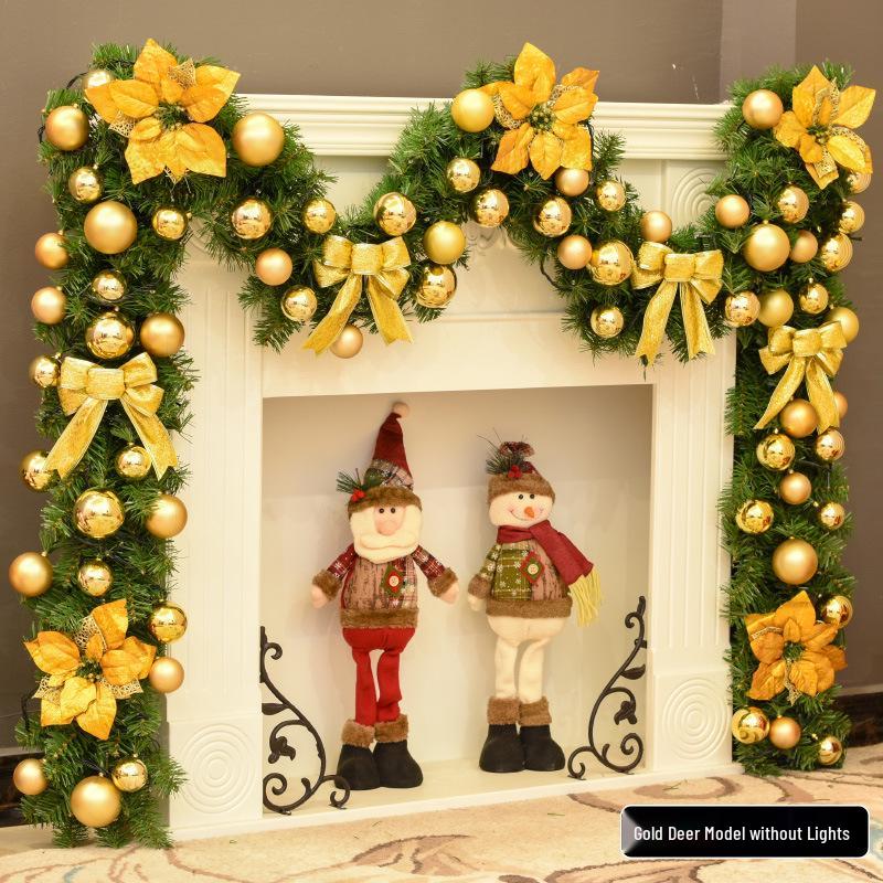2.7m Christmas Garland for Decoration - Tree, Wreath, Wall, Door Hanging, Hotel, Shopping Mall Display