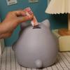 Creative piggy bank Children's change jar Vinyl storage tank Lucky Saving Hide Money Boxes Organizer Room decoration sculpture