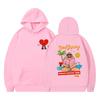 Un Verano Sin Ti Bad Bunny Anime Print Fashion Men'S Casual Hooded Sweater