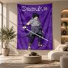 Decorative Tapestry,Sasuke Uchiha Printed Wall Art, Lightweight Wall Hanging For Bedroom Background