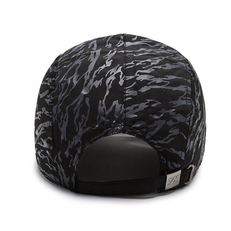 Kapelusz męski czapka szybkoschnący kapelusz wersja koreańska modny lekki oddychający kapelusz z siatki wiosna i jesień moda damska czapka baseballowa moro