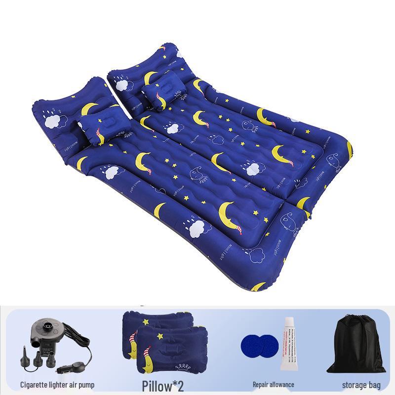 SUV Rear Seat Inflatable Mattress: Travel Bed for Self-Driving Tours and Off-Road Vehicles