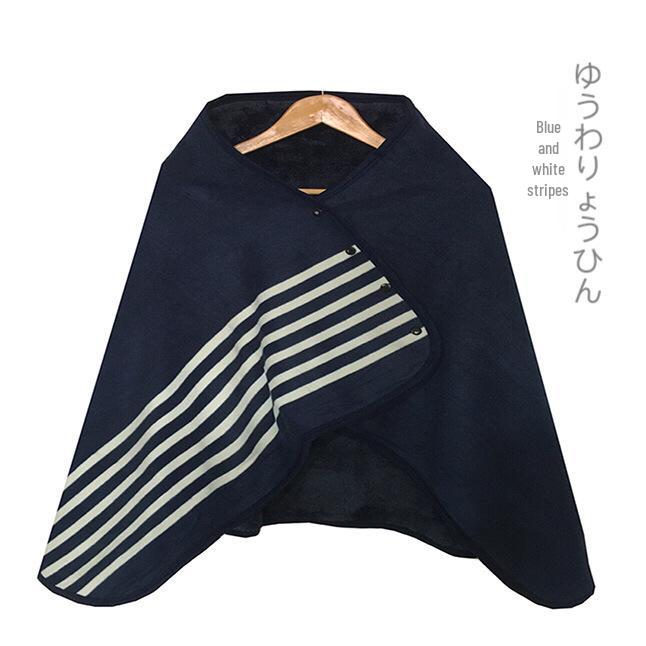 

Японский теплогенерирующий плед-шаль из арктического флиса - Влагопоглощающий, Идеально подходит для дивана, осени и зимы. 80x135 cm