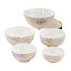 Chinese-Style Ceramic Bone China Bowl Set: Large Soup & Noodle, Rice Bowls, Plates, and Hat Bowl.