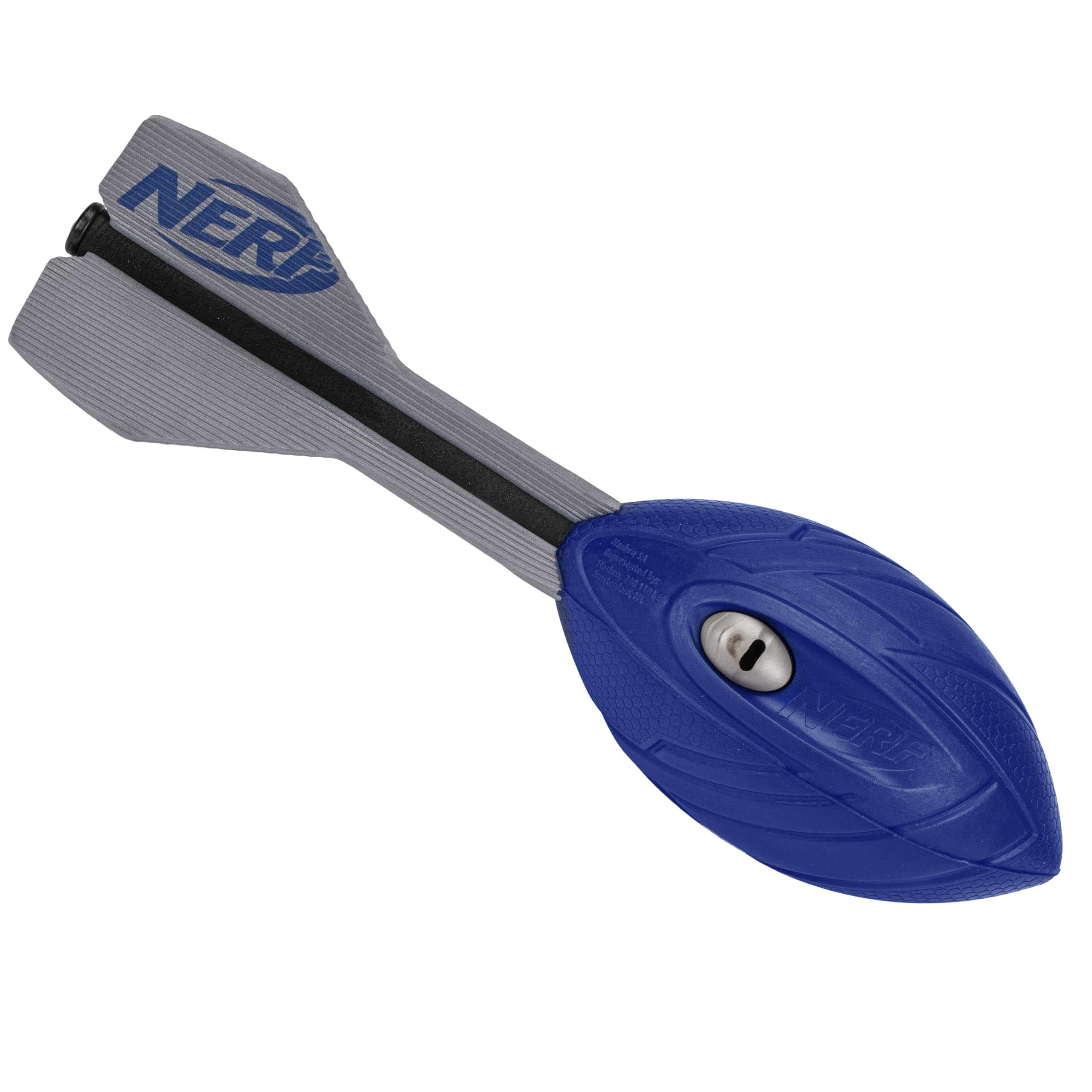 

Пенопластовый мяч NERF Vortex Aero Howler – Классический футбольный мяч для дальних бросков – Хвостовик, оптимизирующий полет – Рукоятка для захвата – Развлечения в помещении и на открытом воздухе