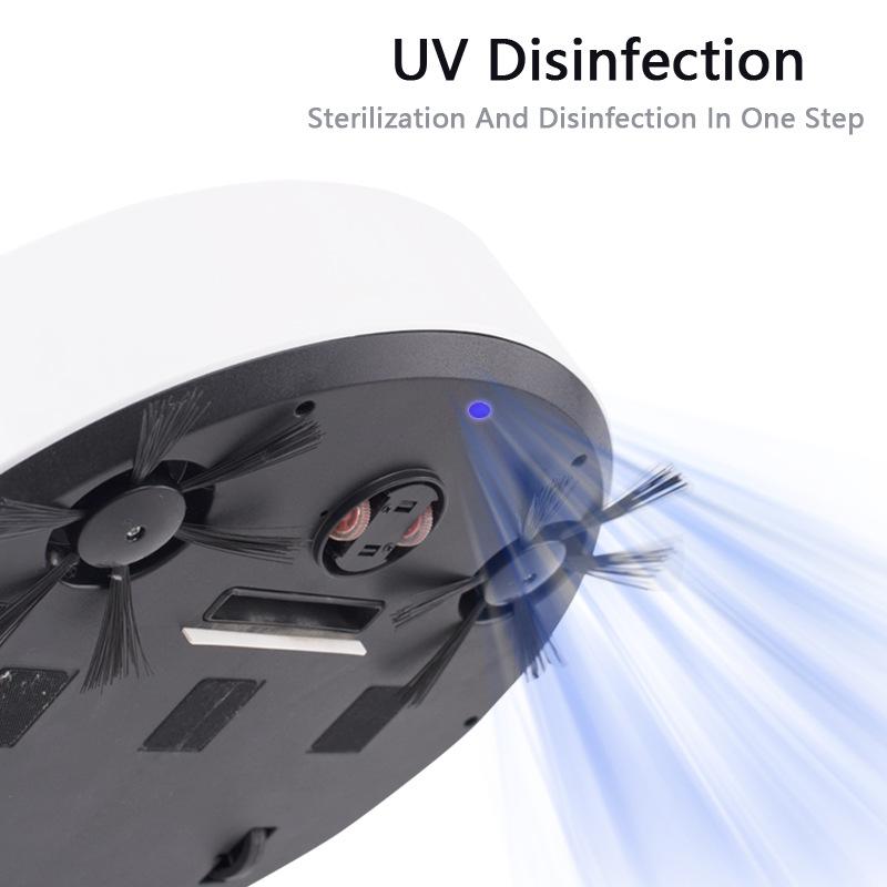 Robot de măturat inteligent 1 buc Acasă Energie 3 în 1 Mașină de curățat Aspirator reîncărcabil