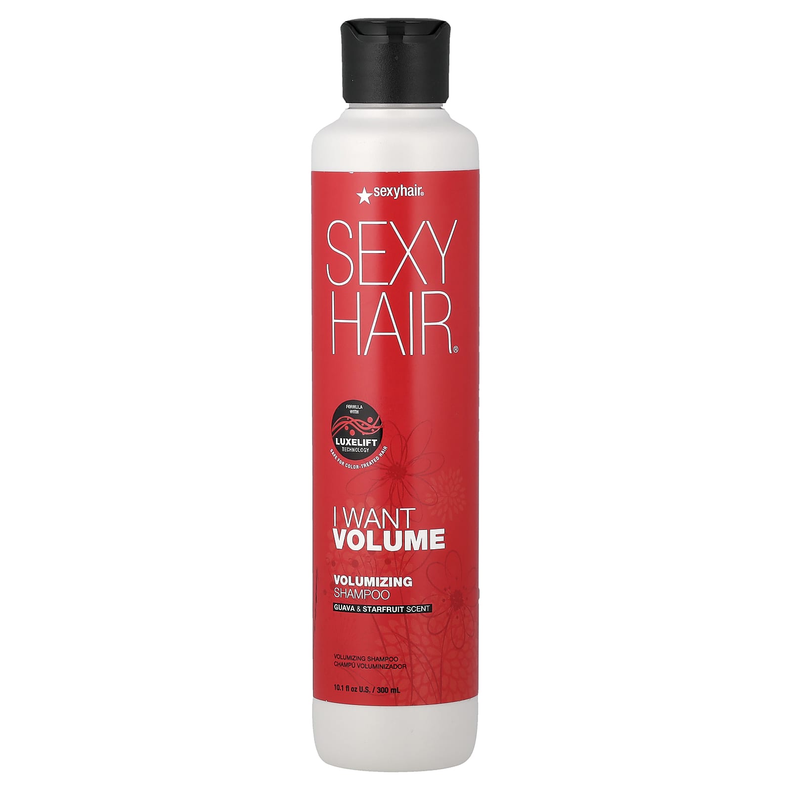 

SexyHair, I Want Volume, Volumizing Shampoo, Guava and Starfruit, 300ml (10.1 fl oz)