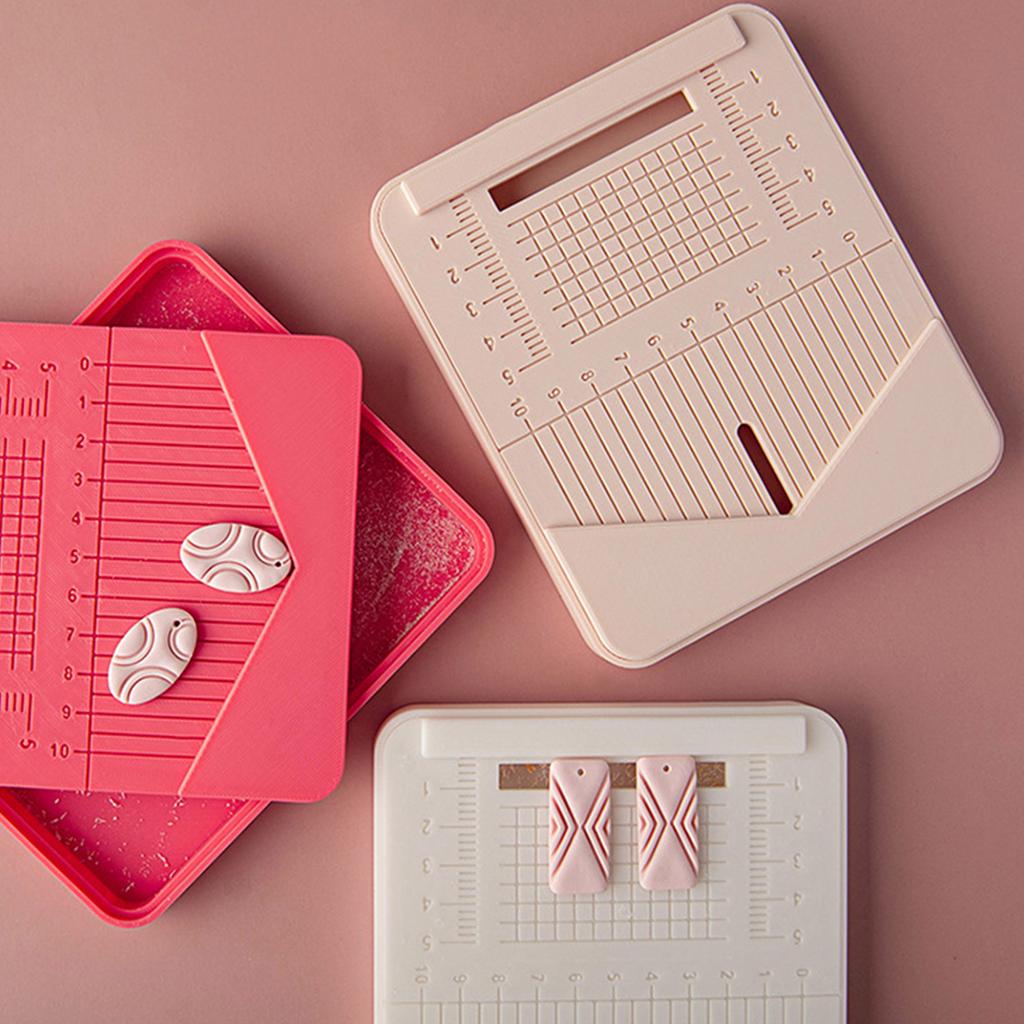 Earrings Drilling Support Box With Built In Dust Collector for Polymer Clay Earrings Jewelry Crafting and Small Craft