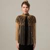 Luxury Long Tassels Indian Shawl with Beadwork And Soft Polyester Fabric Bohemian Fringe Evening Wrap