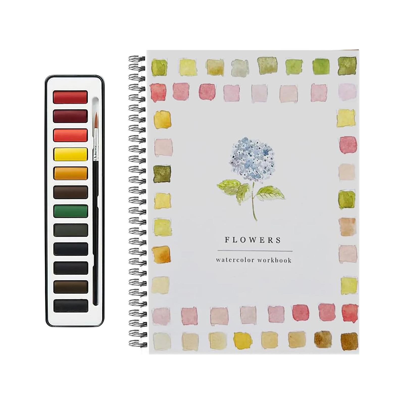 

Рабочие тетради по акварели, рабочие тетради по акварели для начинающих, принадлежности для рисования художественных промыслов, акварельные книги для детей, взрослых, подростков One Size