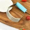 Ergonomic Handle Dough Blender Stainless Steel Dough Masher Flour Mixer  Culinary Baking