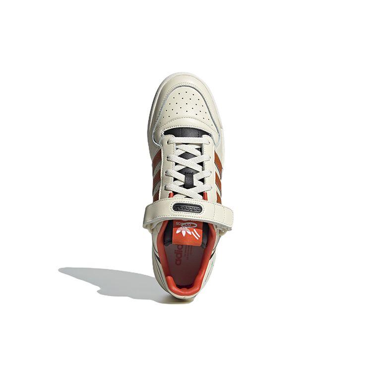 adidas Originals Forum Low Sneakers Unisex Sneakers Off-White Orange HR0460