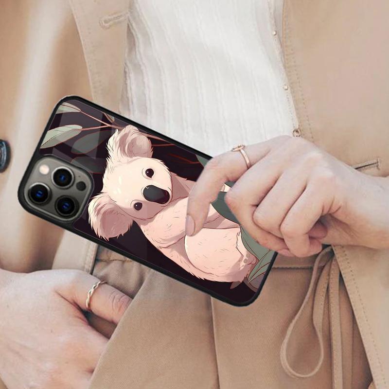 

Koala and Eucalyptus Bumper Magnetic Phone Case For APPLE iPhone 17 Air 16 14 13 12 Pro Max 15 Plus Wireless MagSafe Cover iPhone 13mini
