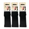 Snoah Stream Market Compression Socks Solid Women's Five-Toe (3-Pair Set) - Black, Color, PT0419-3P