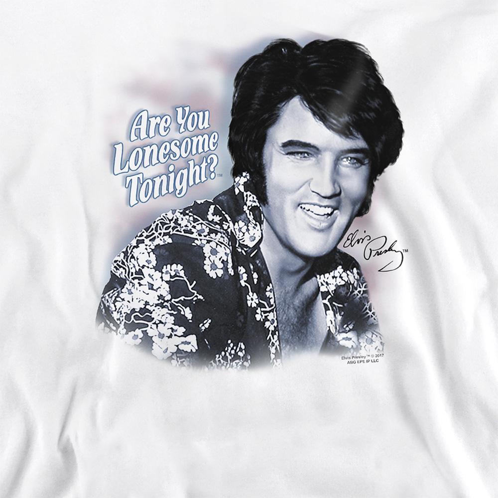 Elvis Presley Unisex Erwachsenen Lonesome Tonight Sweatshirt
