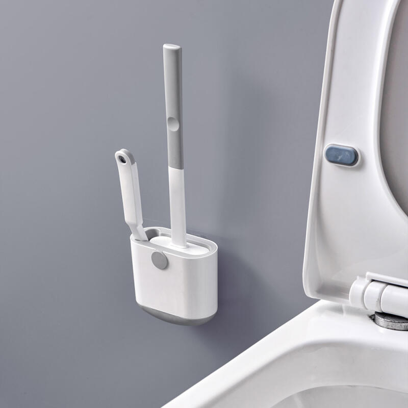1+1 Slim All-in-One Toilet Brush