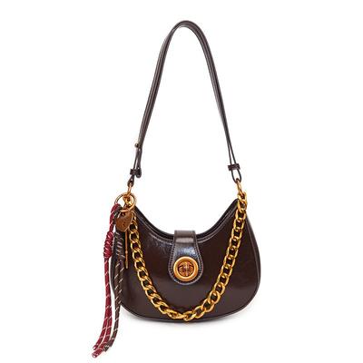 Light Luxury Crescent Bag, Fashionable Versatile, Temperament Commuting Choice.