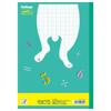 Kyokuto Associates College Animal Notebook, 5mm Grid, for Math Workbooks, B5, LP50, 10-Pack