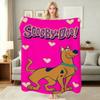 Scoobydoo Mystery Machine Anime Cartoon Flannel Blanket Comfortable Skinfriendly Throw Blanket For Bedroom Bed Sofa Home Decor Christmas Gift