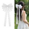 Butterfly Shap Ribbon Hair Clip Elegant Design Back Head Hair Clip  Daily Use
