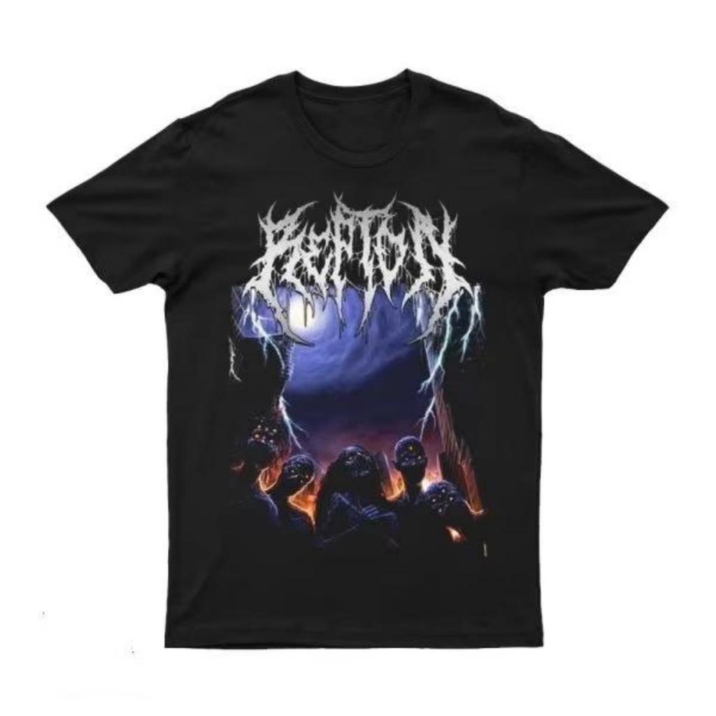 2025 New Five Dangerous Printed Unisex Street Fashion Trend Short Sleeved Pure Cotton Round Neck