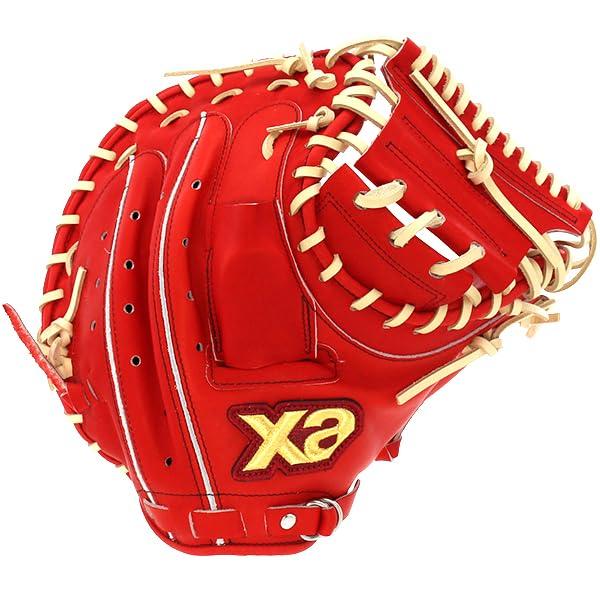 

XANAX Limited Edition Hard Spectus DR Orange x C Brown R Catcher s Mitt, BHC2602, (DR20C9), (Right-Handed Throw)