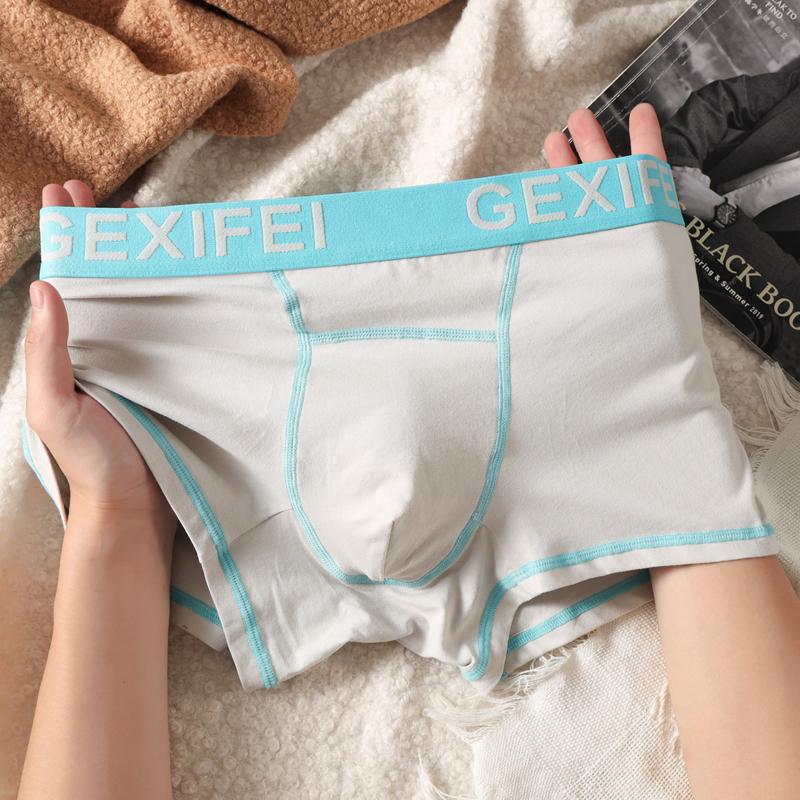 Bawełniane Majtki Męskie Oddychające Męskie Bokserki Modne Szorty Męskie Majtki Rozmiar L-3XL