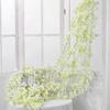 Artificial Cherry Blossom Fresh-keeping 135 Flower Head Faux Silk Flower Wall Hanging Artificial Rose Vine for Wedding